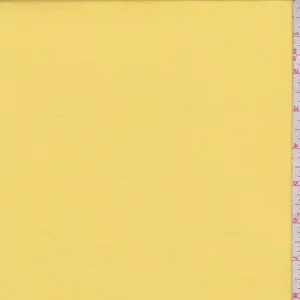 3 YD PC-Daffodil Yellow Double Brushed Jersey Knit Fabric