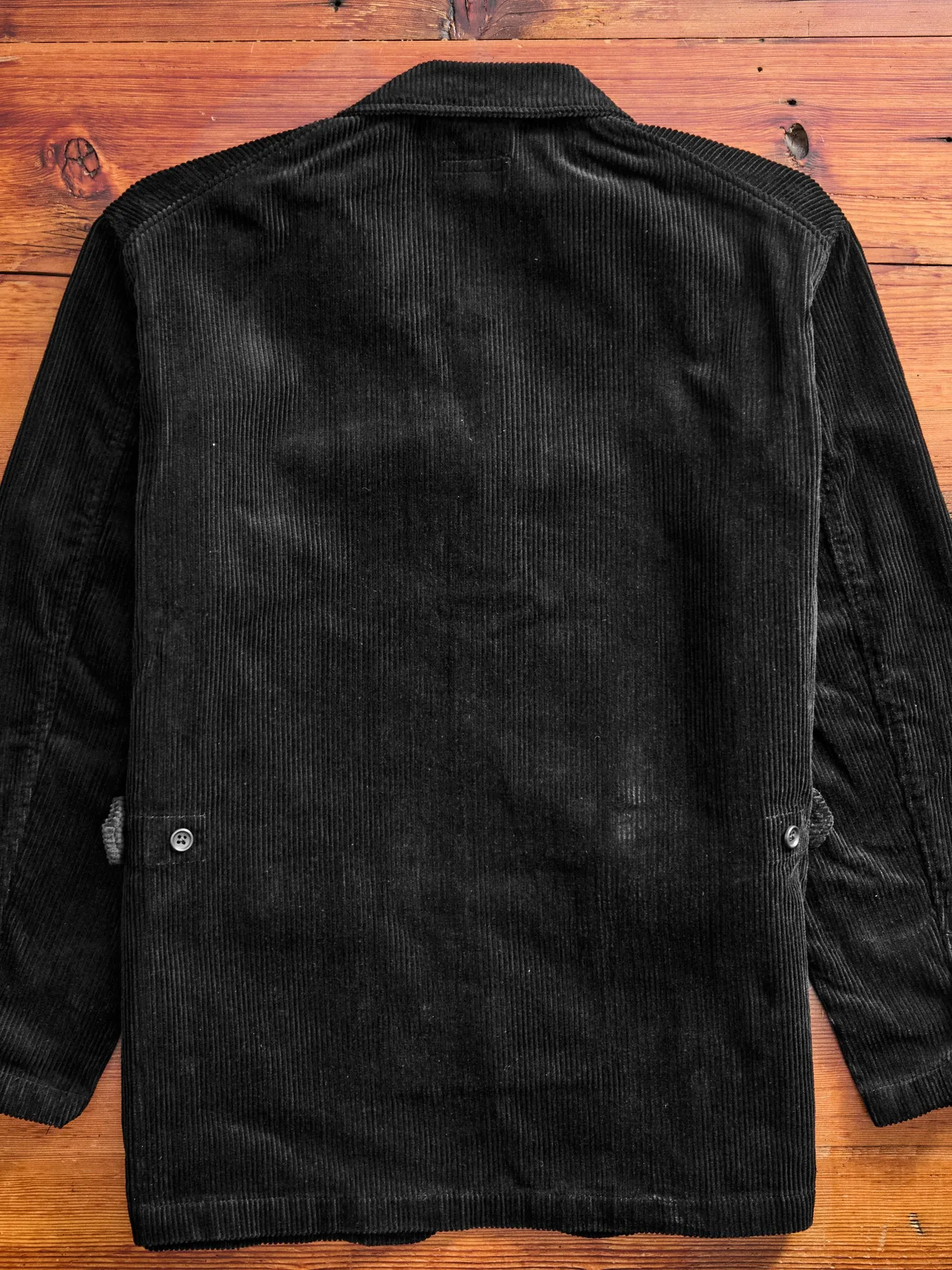 8W Corduroy Loiter Jacket in Black