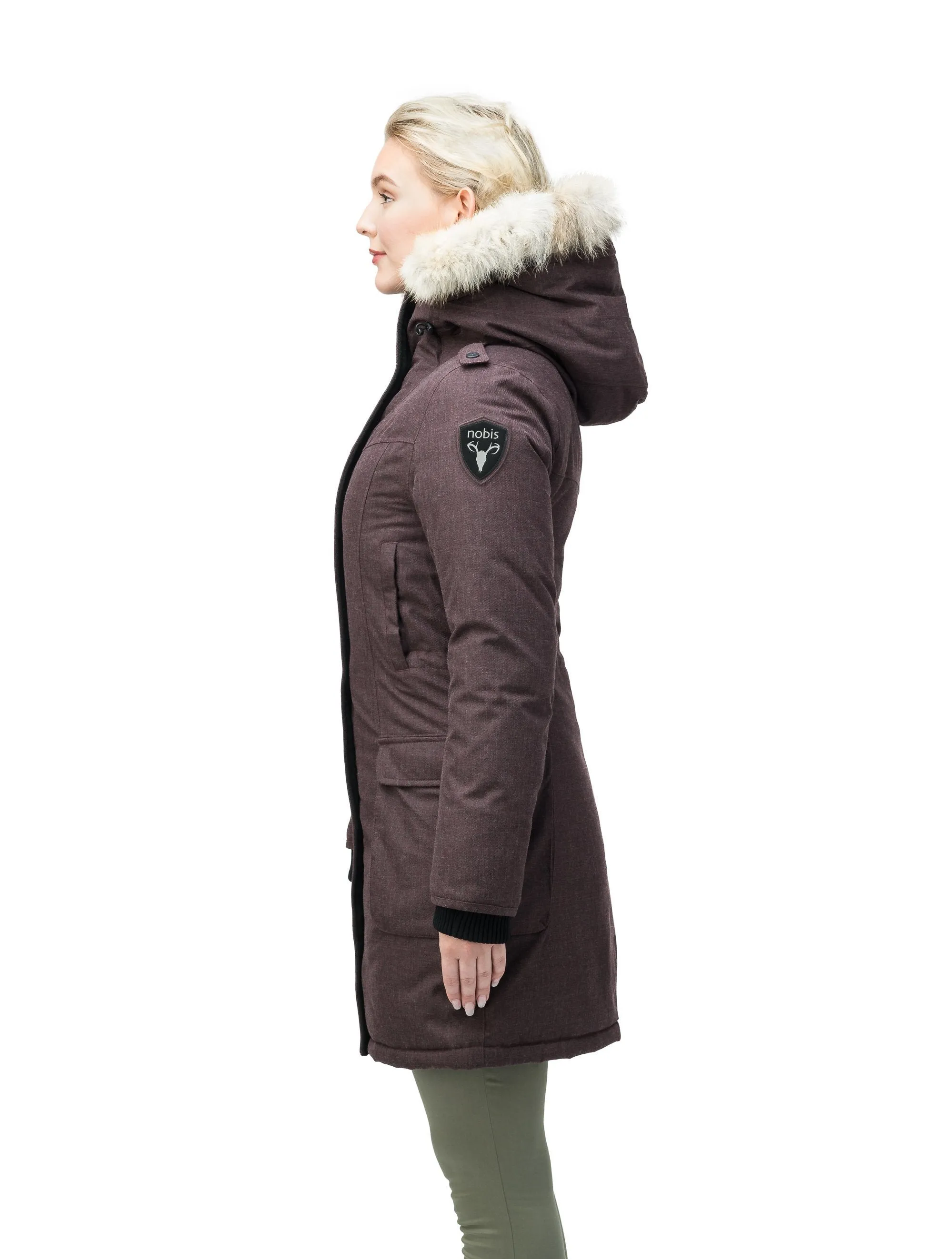 Abby Women's Thigh Length Parka