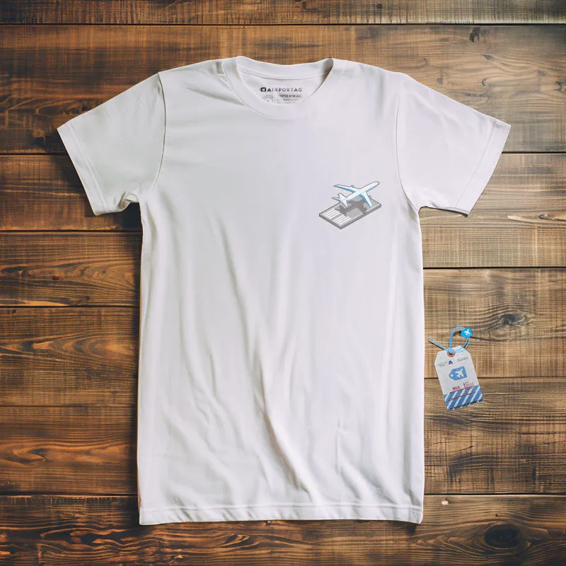 Airplane Runway Tiny - T-Shirt