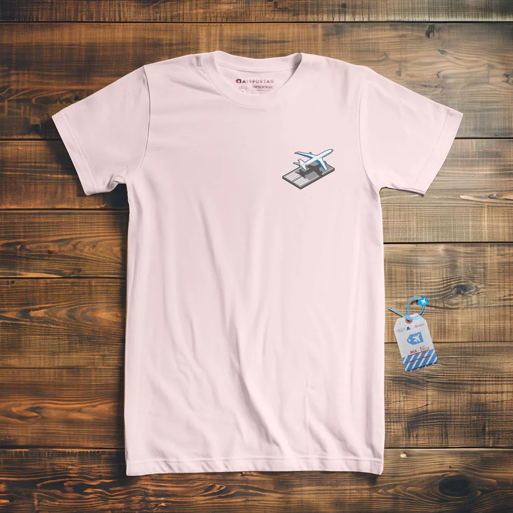 Airplane Runway Tiny - T-Shirt