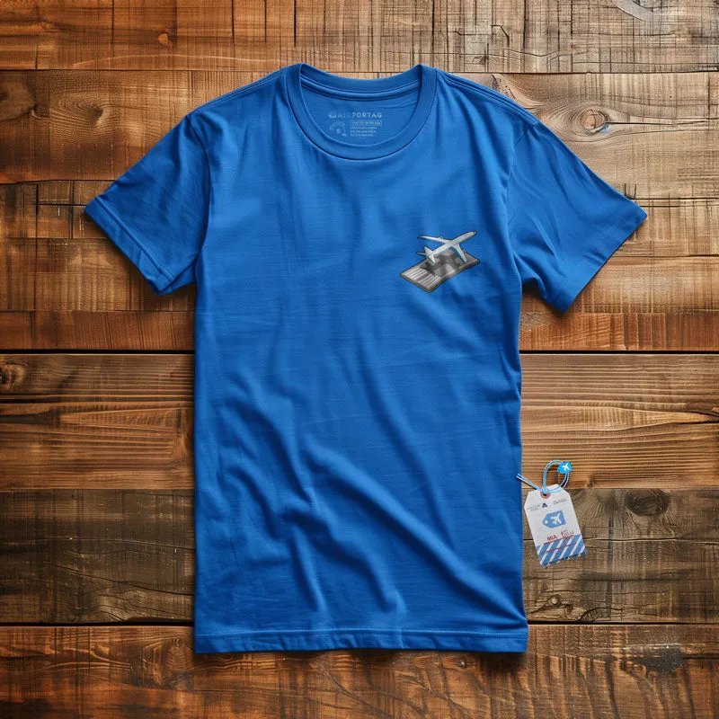 Airplane Runway Tiny - T-Shirt