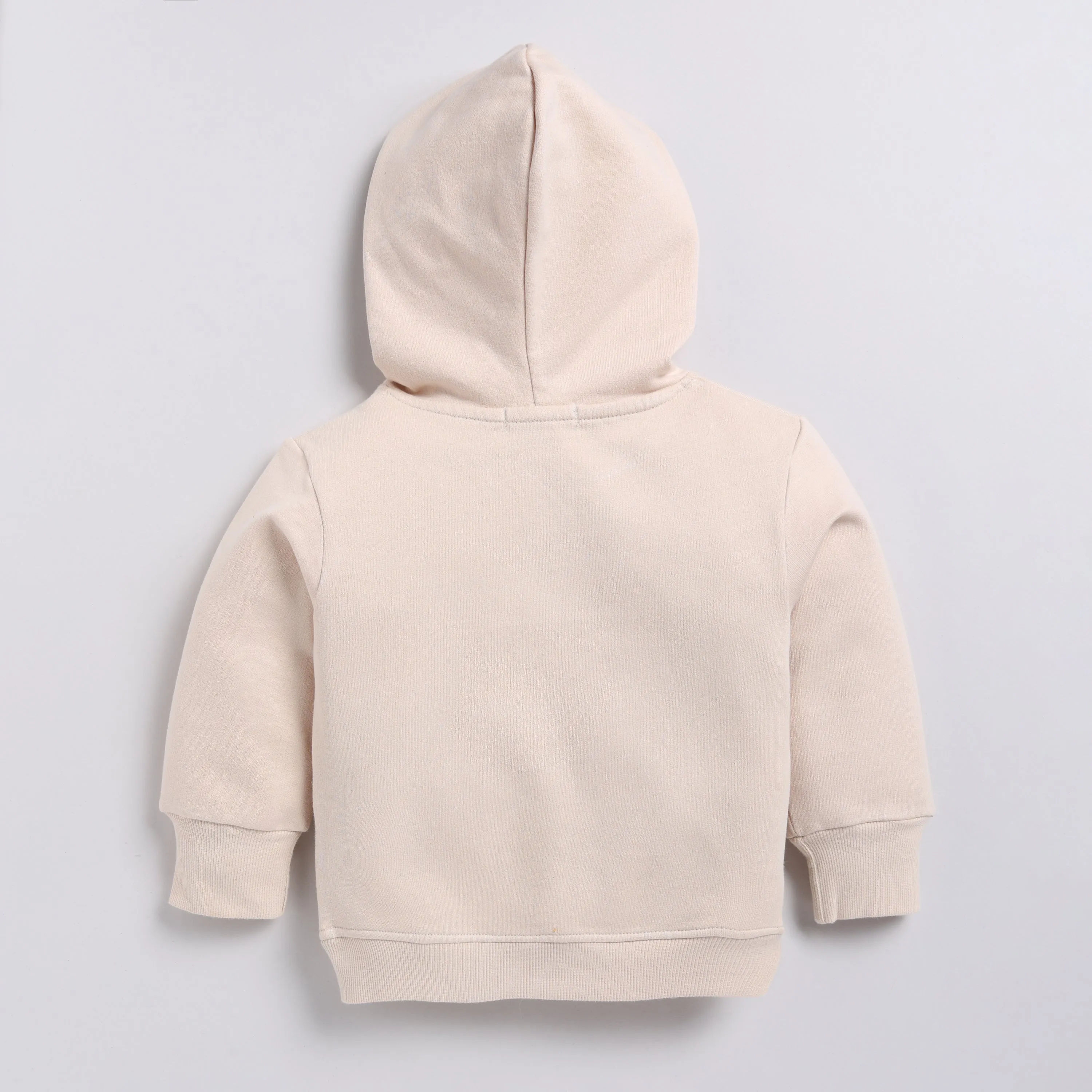 Almond Organic Fleece Hoodie & Jogger Set