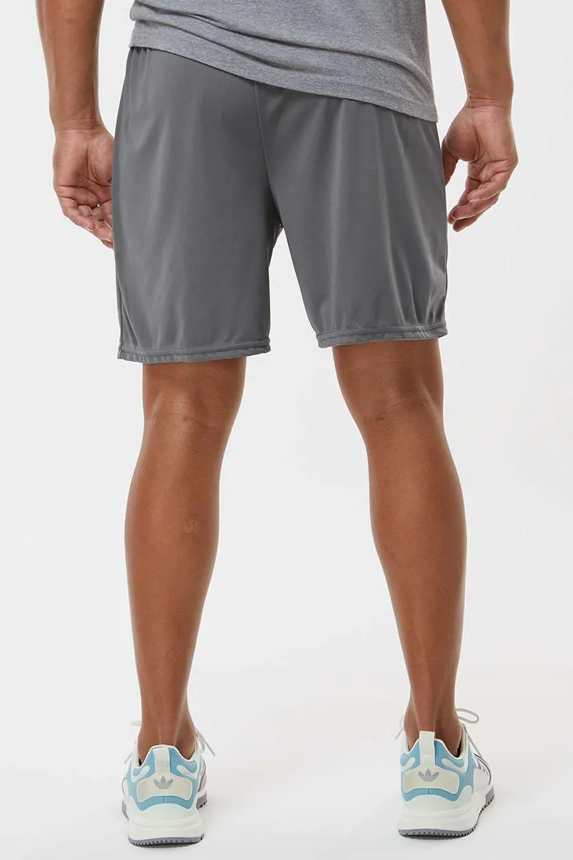 Augusta Sportswear Mens Octane Moisture Wicking Shorts - Graphite Grey