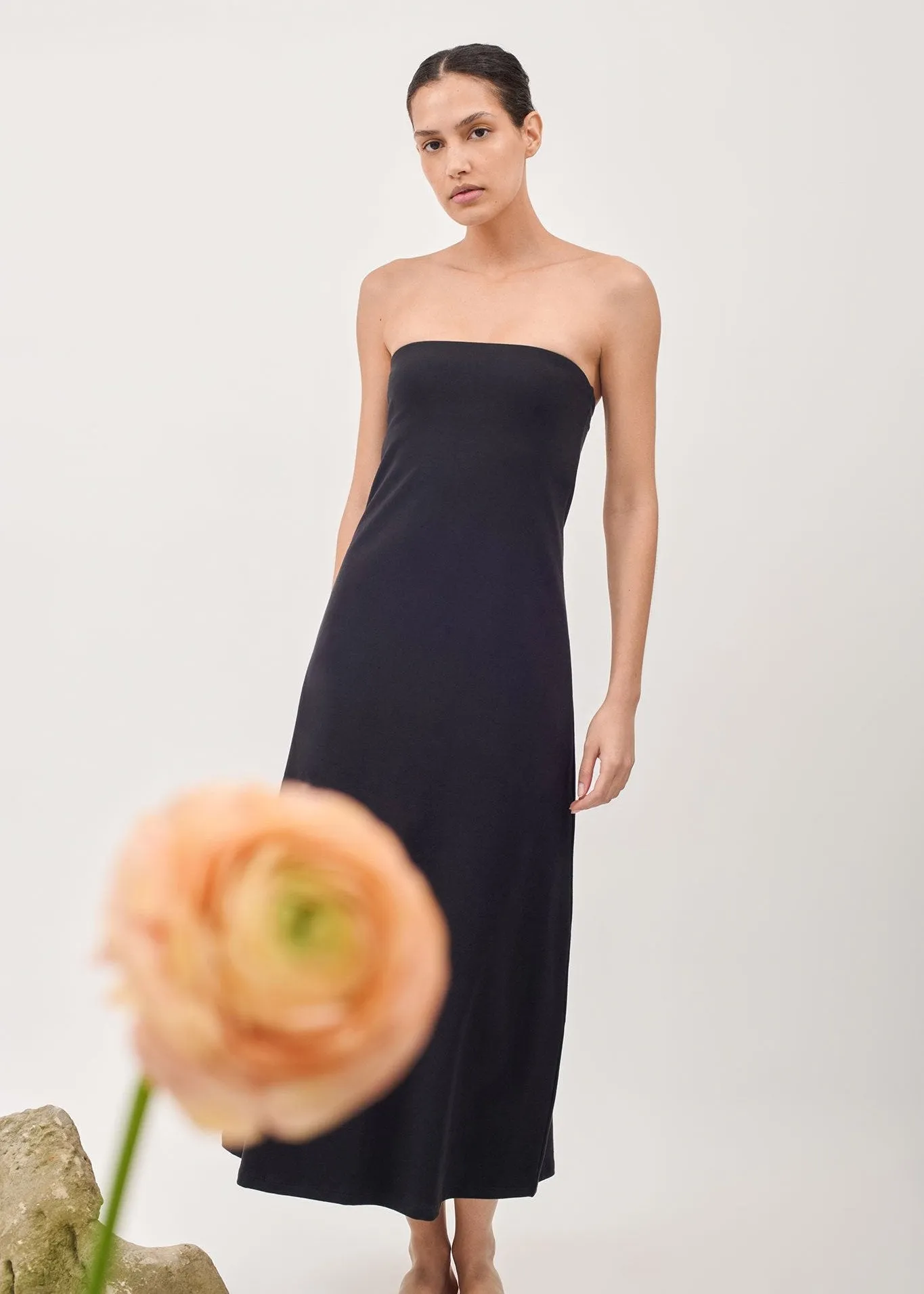 Base Strapless Tube Dress