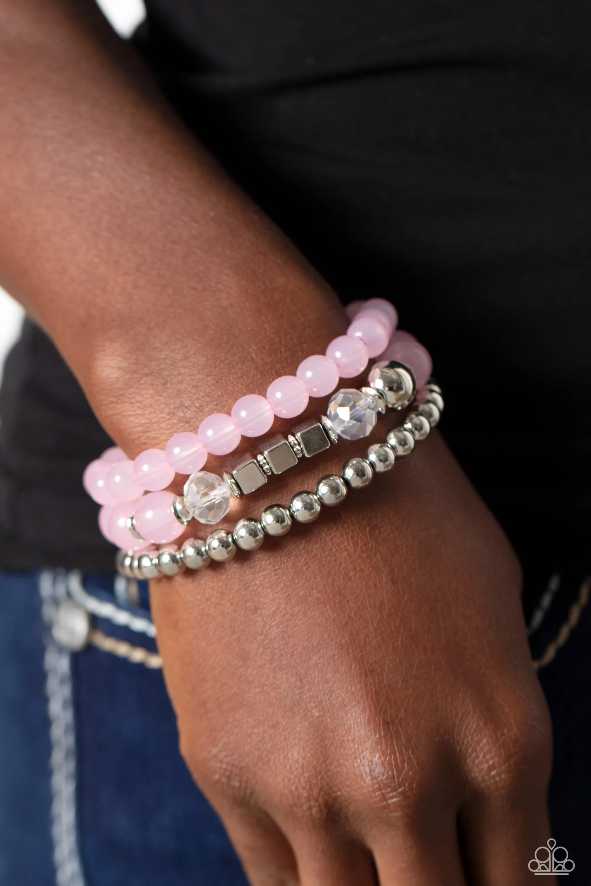 Bracelets CUBE Your Enthusiasm - Pink B210