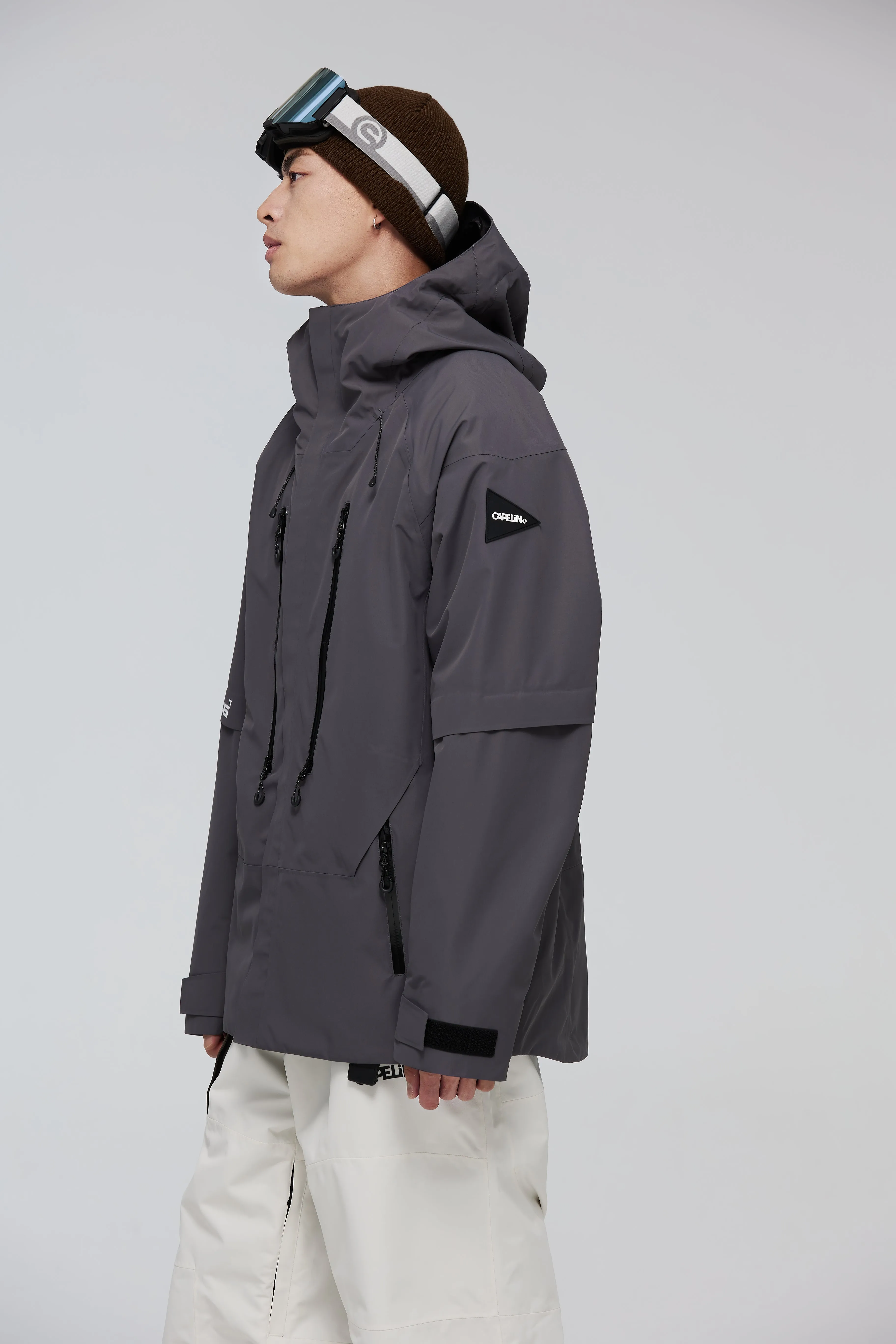 Brick Unisex Snowboard Jacket