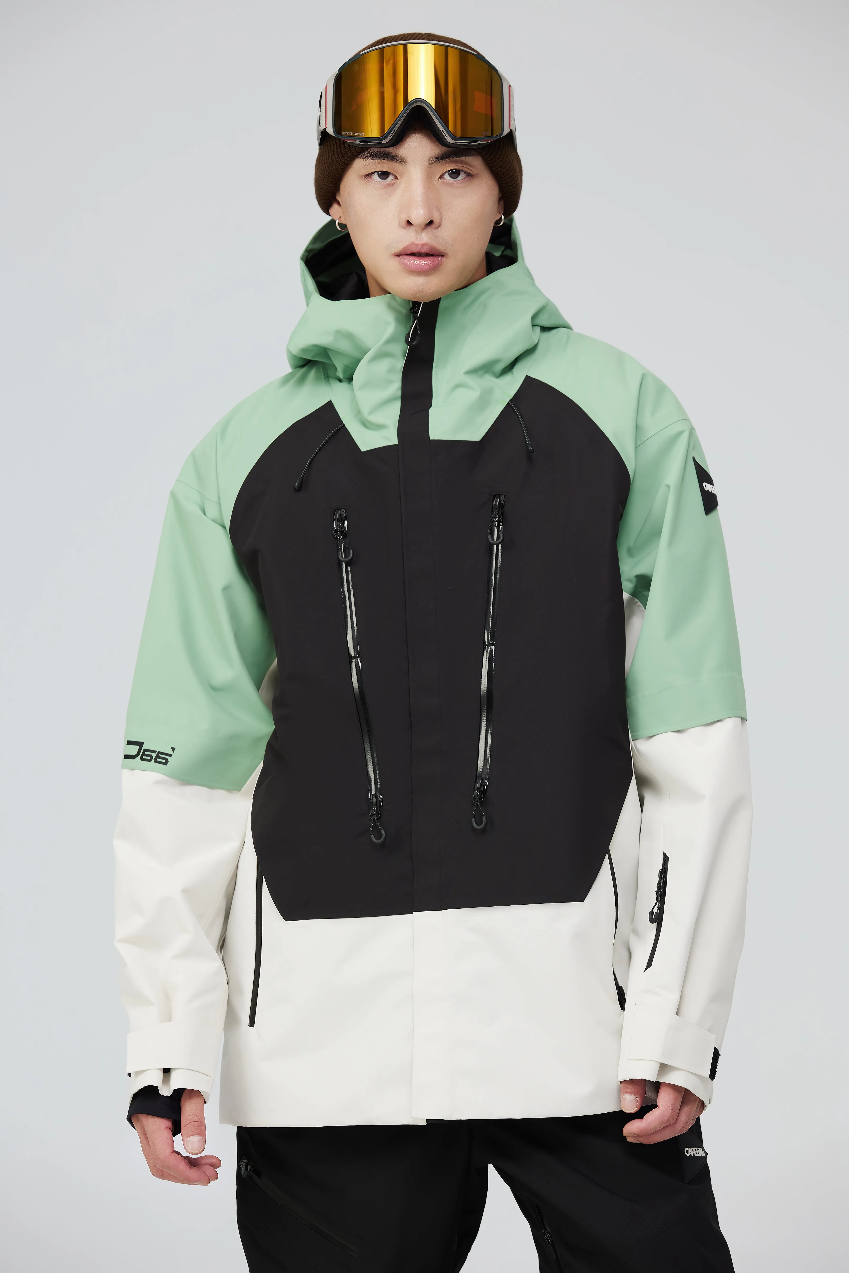 Brick Unisex Snowboard Jacket