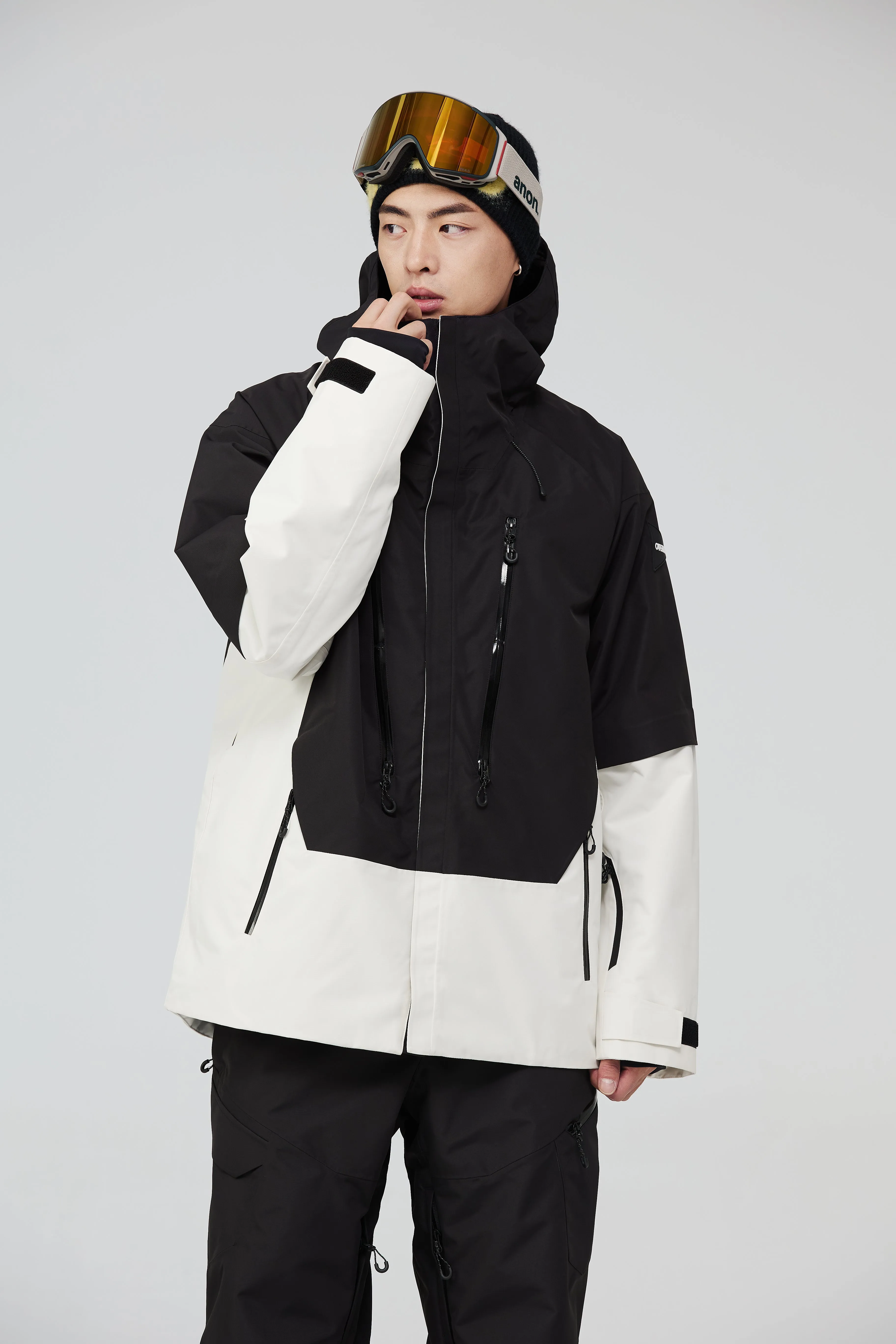 Brick Unisex Snowboard Jacket