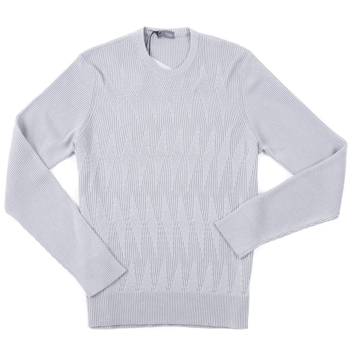 Drumohr Diamond Knit Merino Sweater