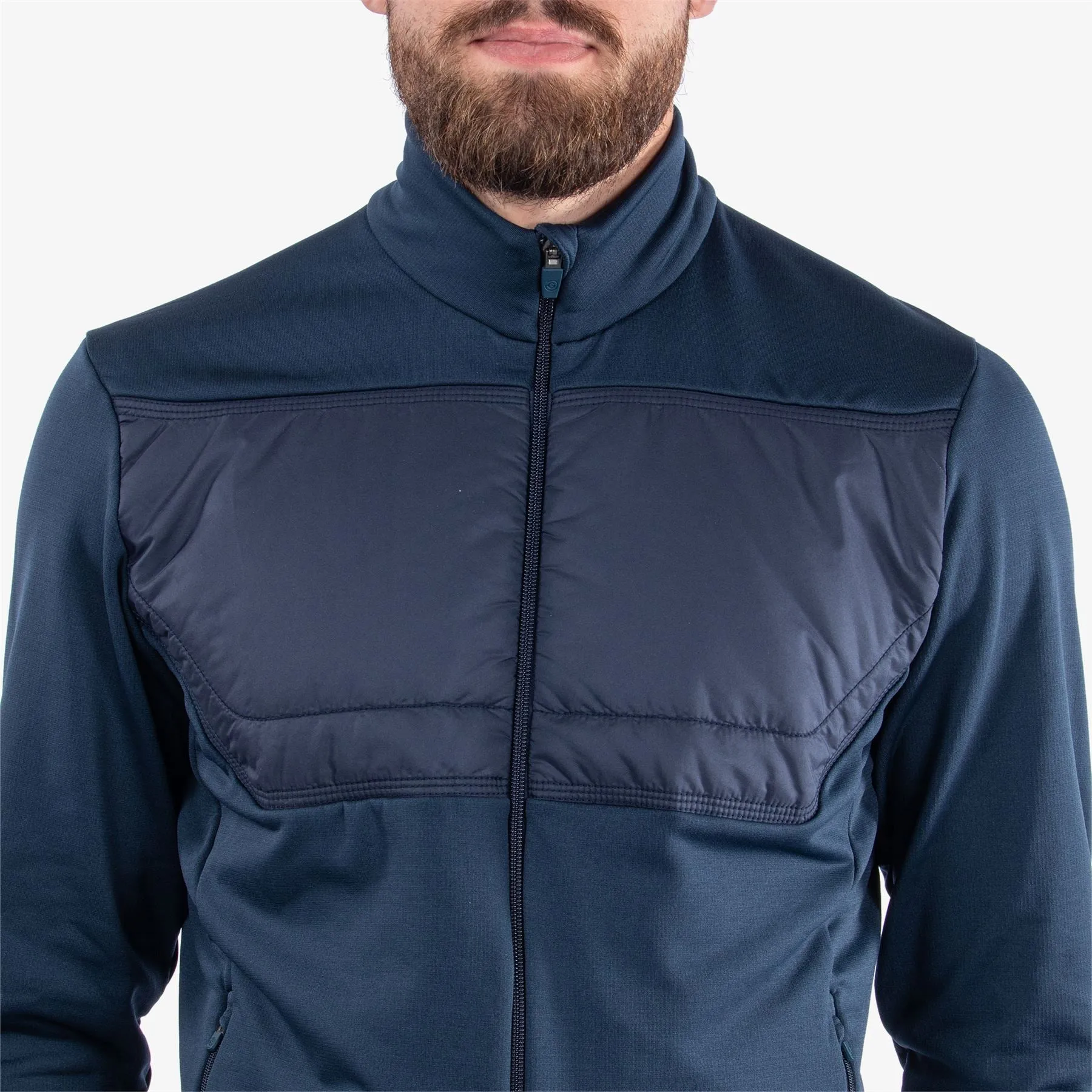 Dylan Insula Full Zip Hybrid Jacket Navy - AW24