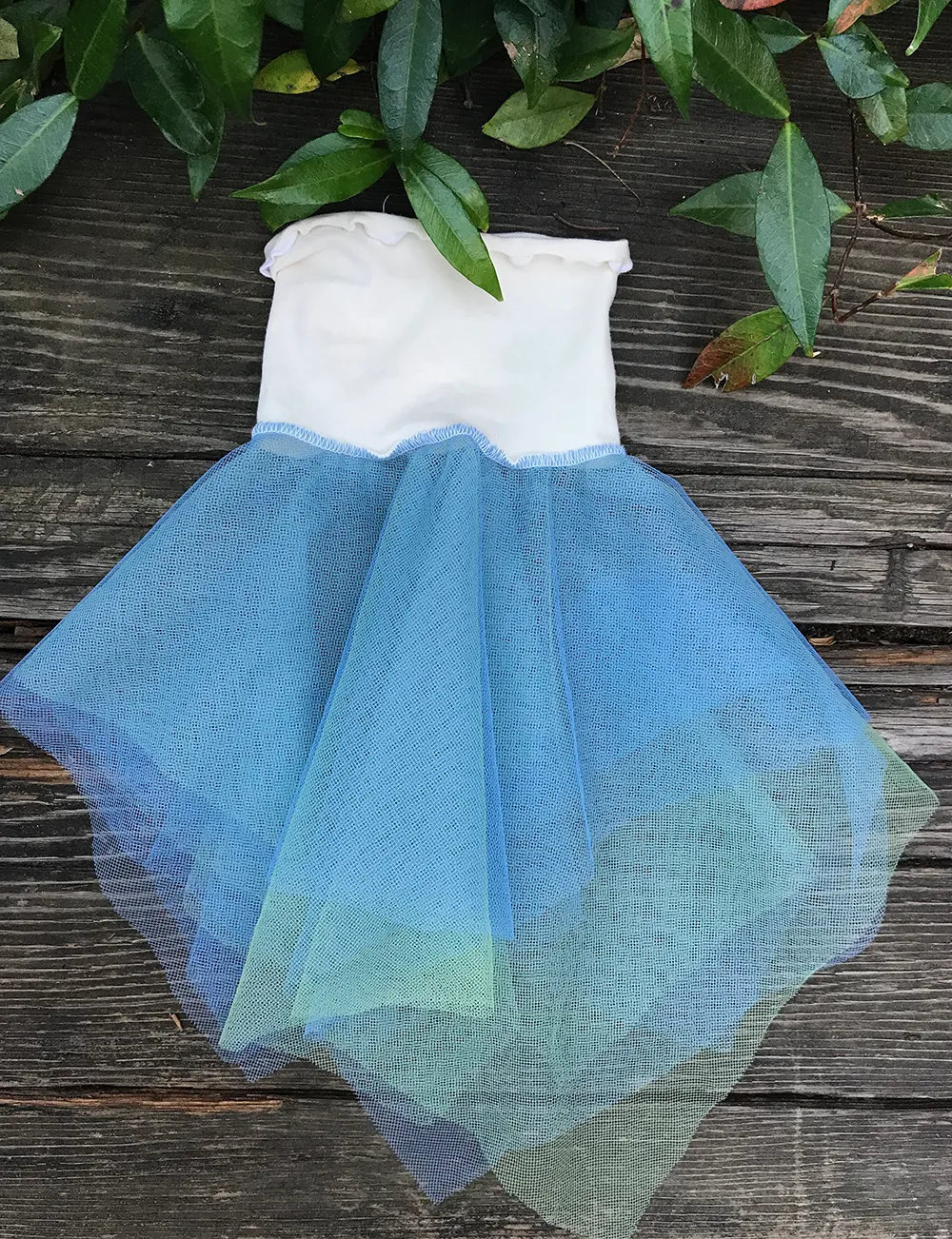 French Toile Fairy Tutu