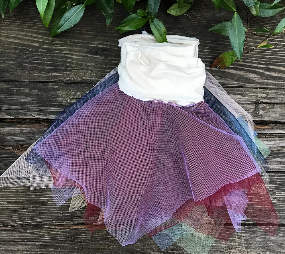 French Toile Fairy Tutu