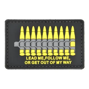 Lead Me Patch Black/Yellow