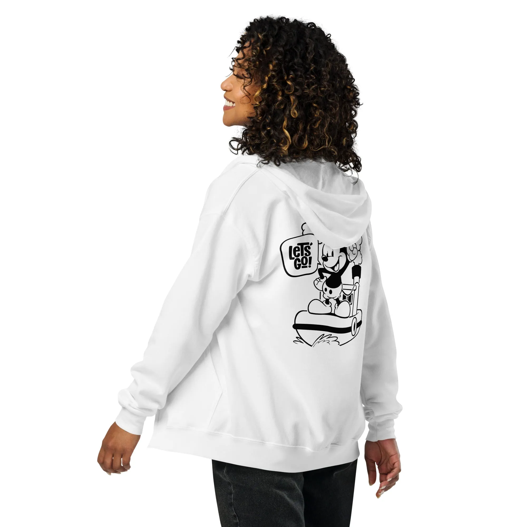 Let's Go! Heavy Blend Zip Hoodie