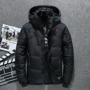 Men's Down-Jacket Casual Thick Warm Winter Coat