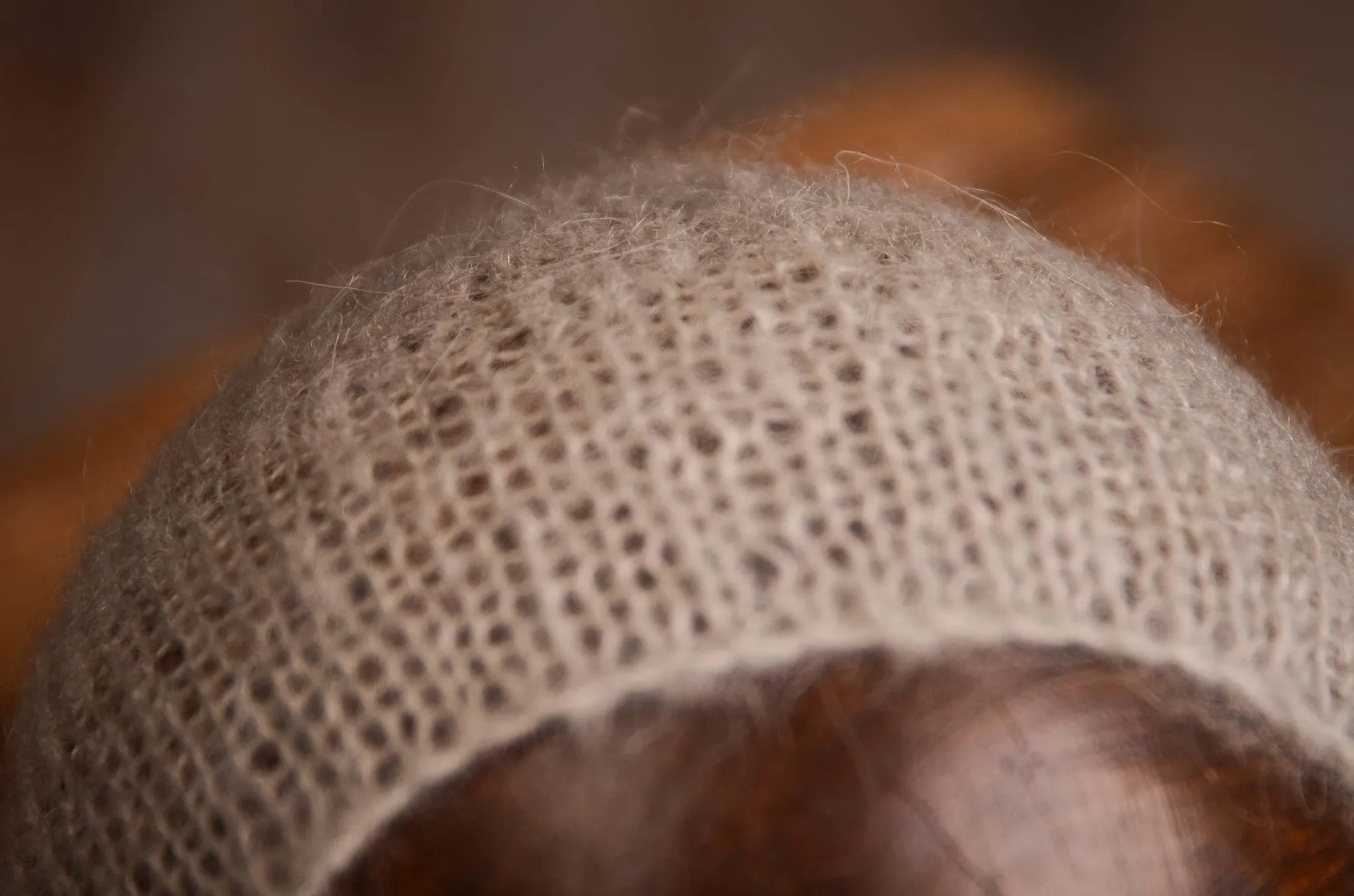 Mohair Bonnet - Beige