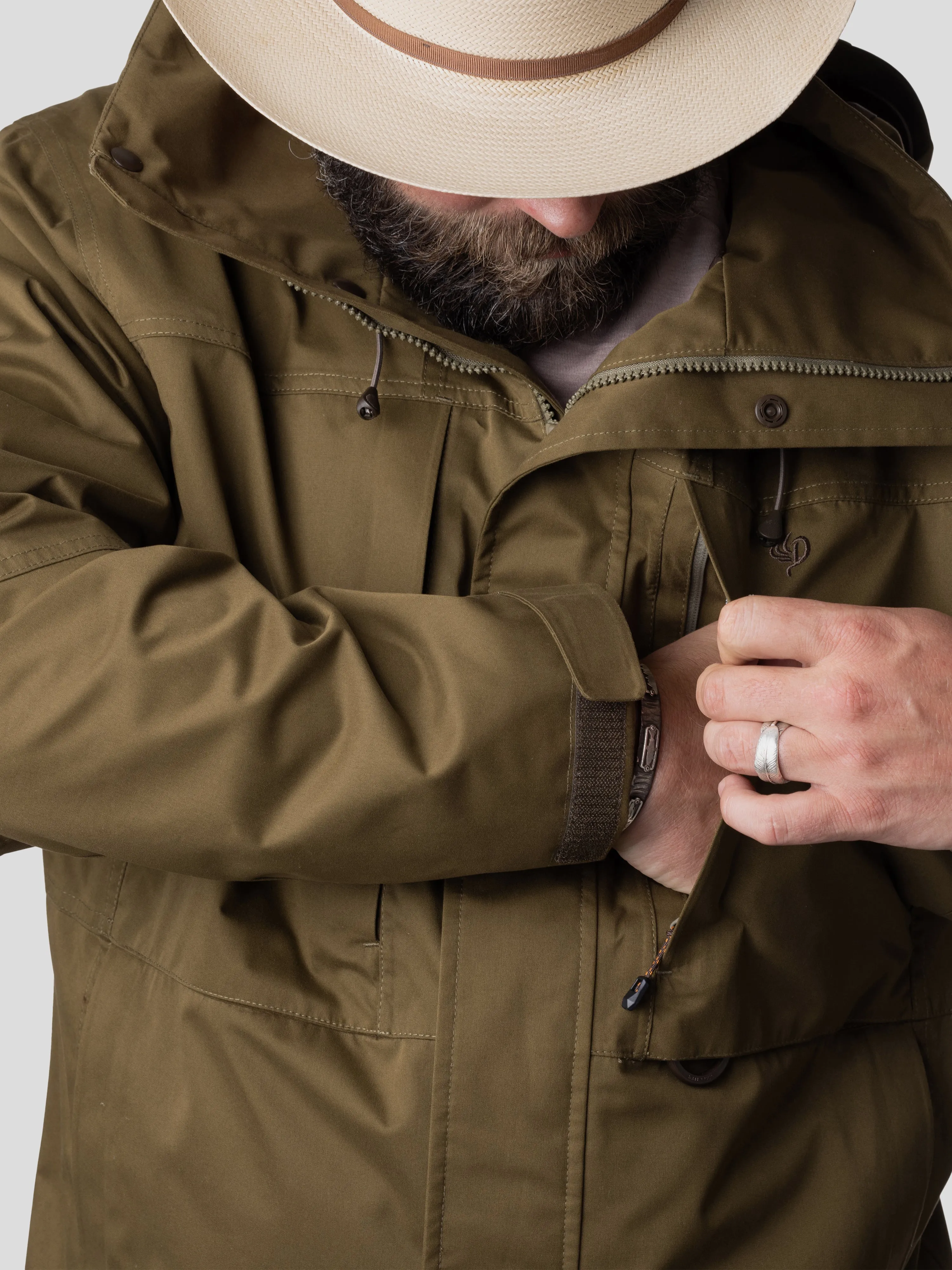 M's Deck Jacket - Dark Olive