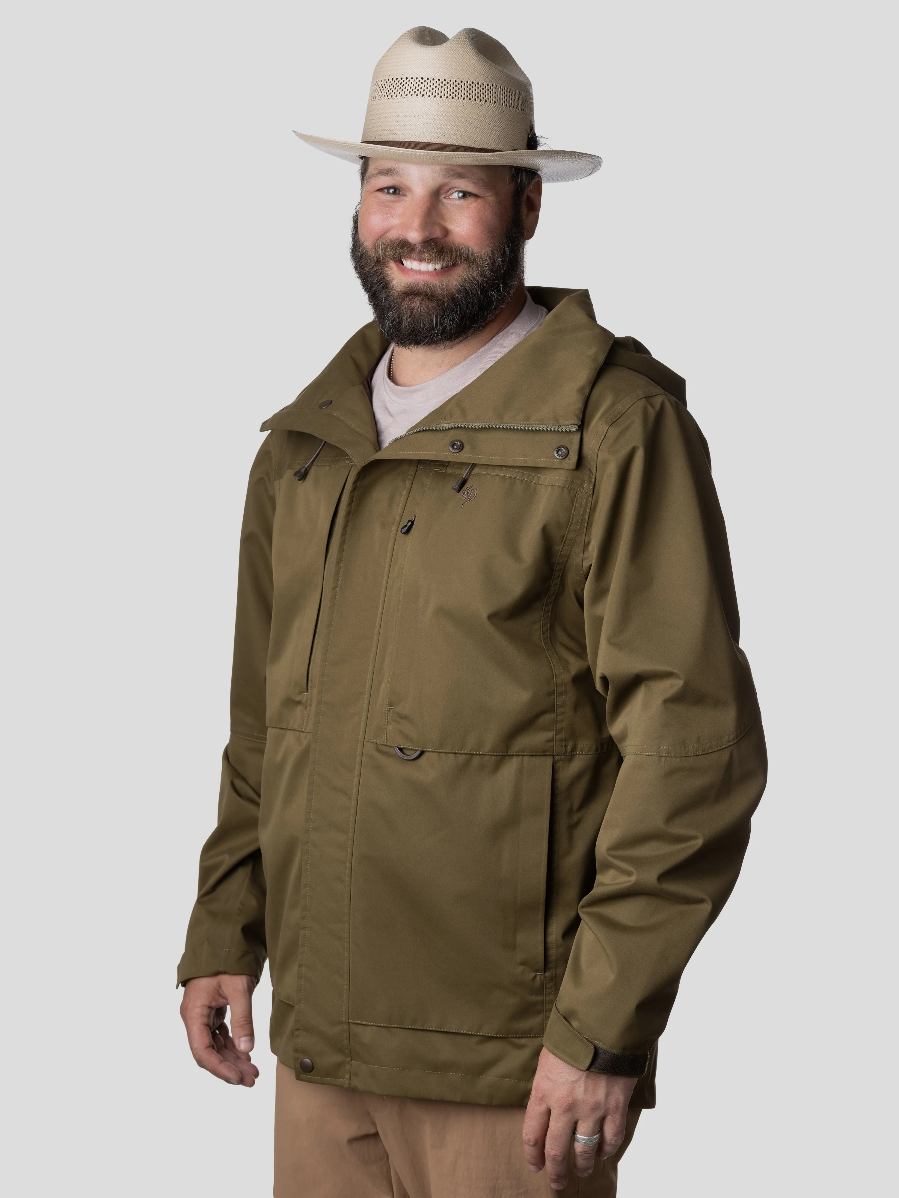 M's Deck Jacket - Dark Olive