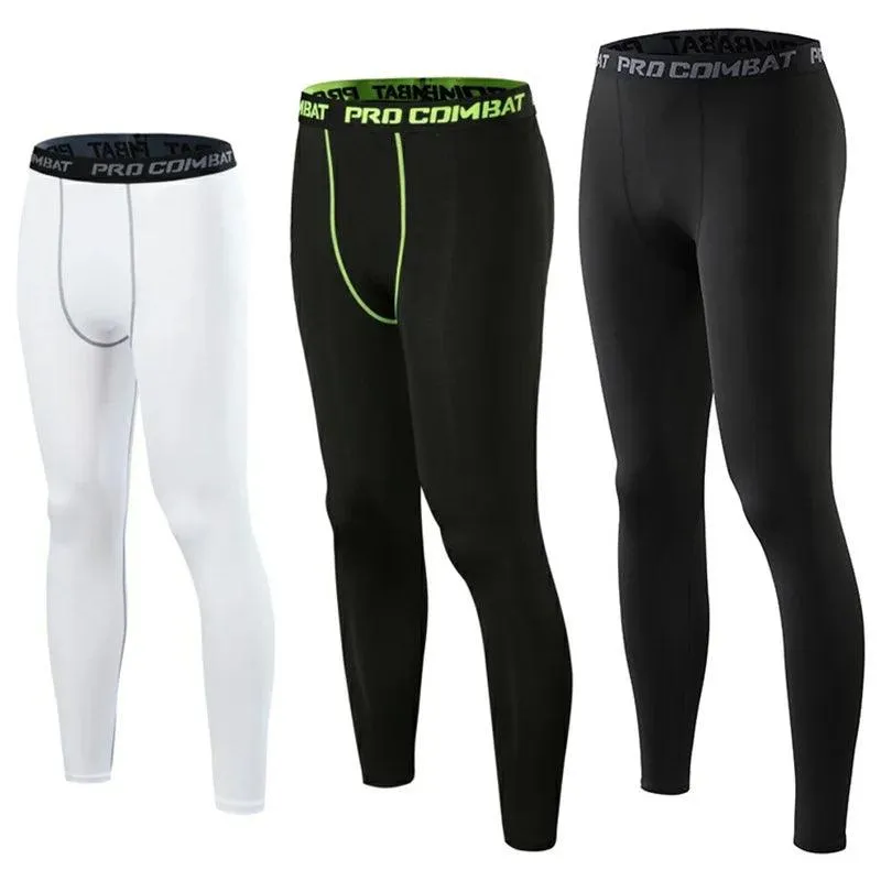 New Compression Pants Leggings Men Running