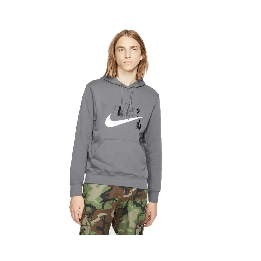 Nike Sb Icon Skate Hoodie Grey White