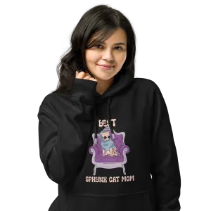 "BEST SPHYNX CAT MOM" UNISEX ECO HOODIE