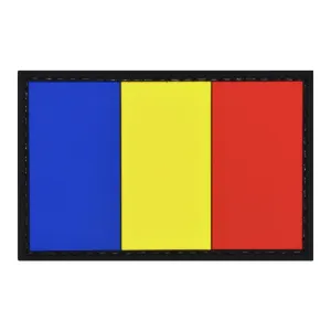 Romania Flag Patch Full Color