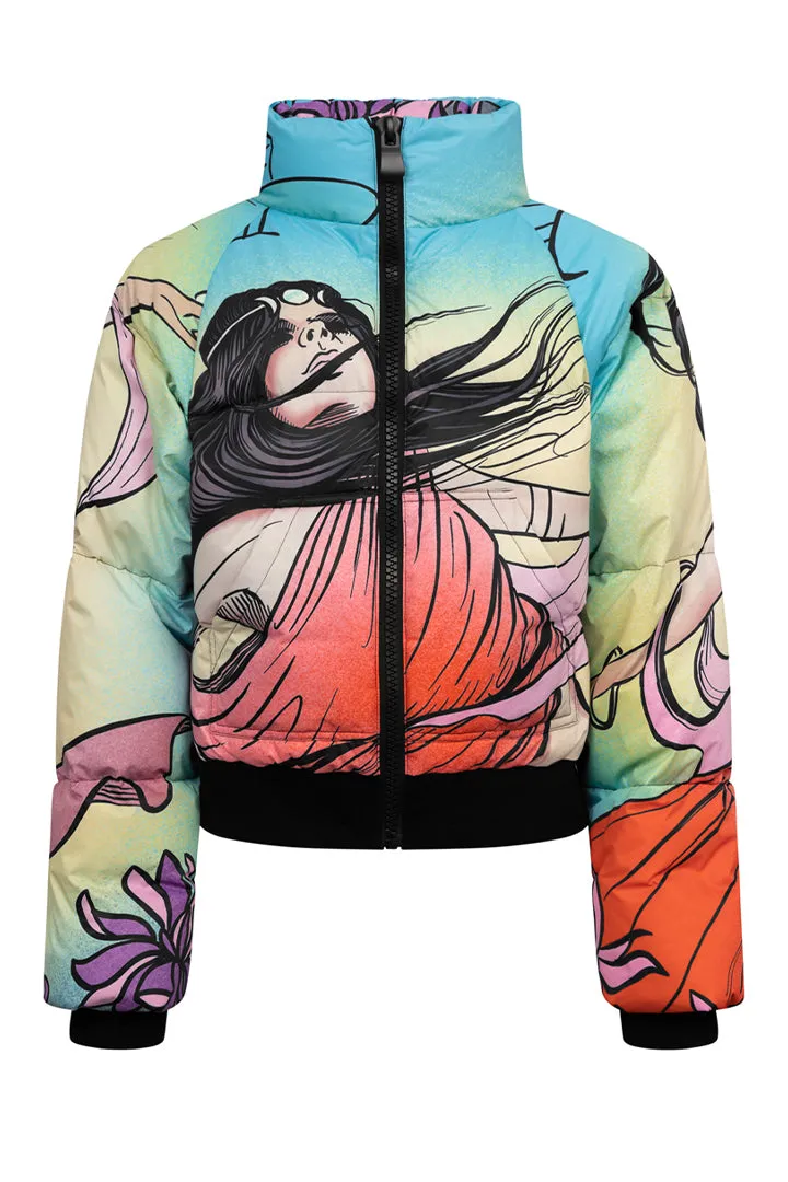 Stevie Bomber Jacket - The Witch Art Print