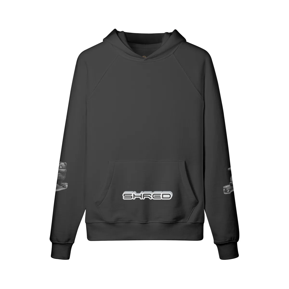 Teddy Ride Shred 380GSM Unisex Fleece-lined Hoodie