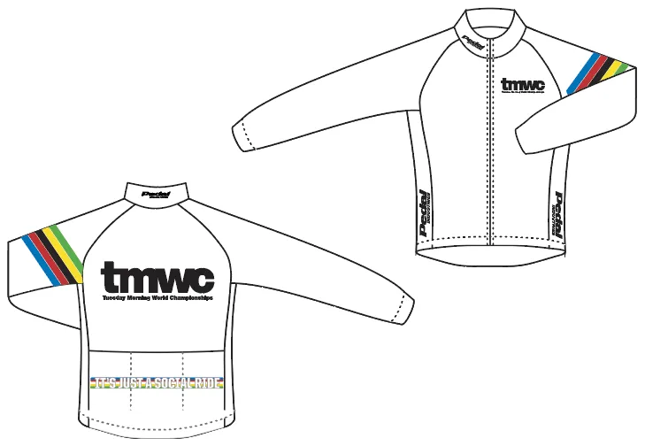 TMWC WHITE KOM JACKET