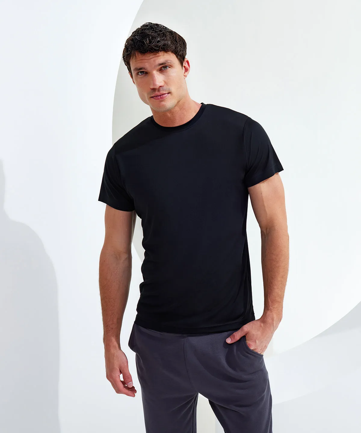 TriDri® performance t-shirt | Black Melange