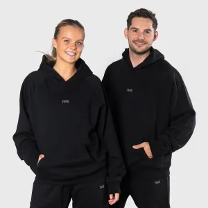 TWL - ALTITUDE OVERSIZED HOODIE - BLACK