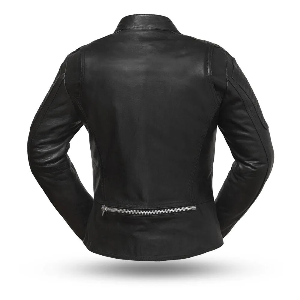 Warrior Princess - Women's Leather Motorcycle Jacket